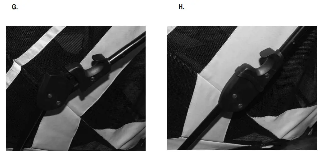 PET GEAR PG8650NZ No-Zip Excursions Pet Stroller -stroller g