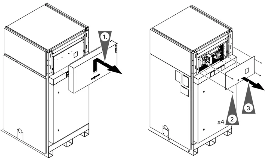 VIESSMANN Mixing Valve, Heating Circuit Extension Module 2 and 3 - Accessing the Module