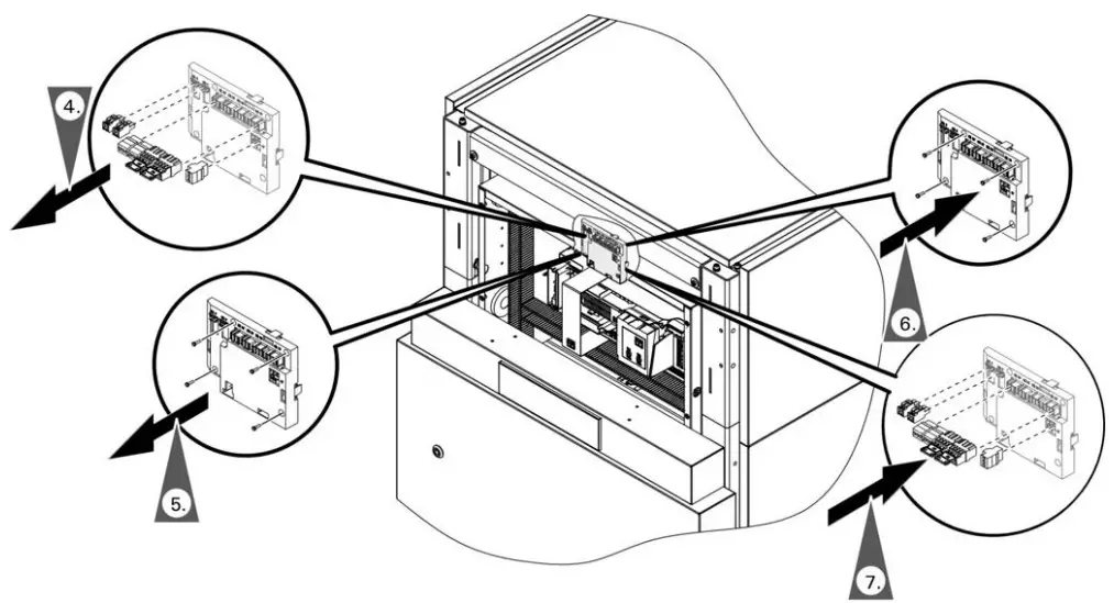 VIESSMANN Mixing Valve, Heating Circuit Extension Module 2 and 3 - Replacing the Module