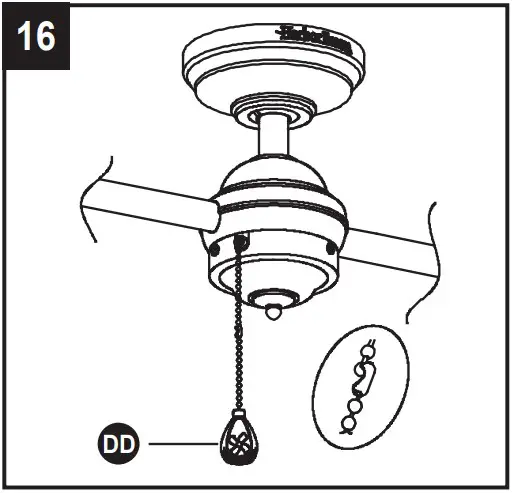 Final installation instruction