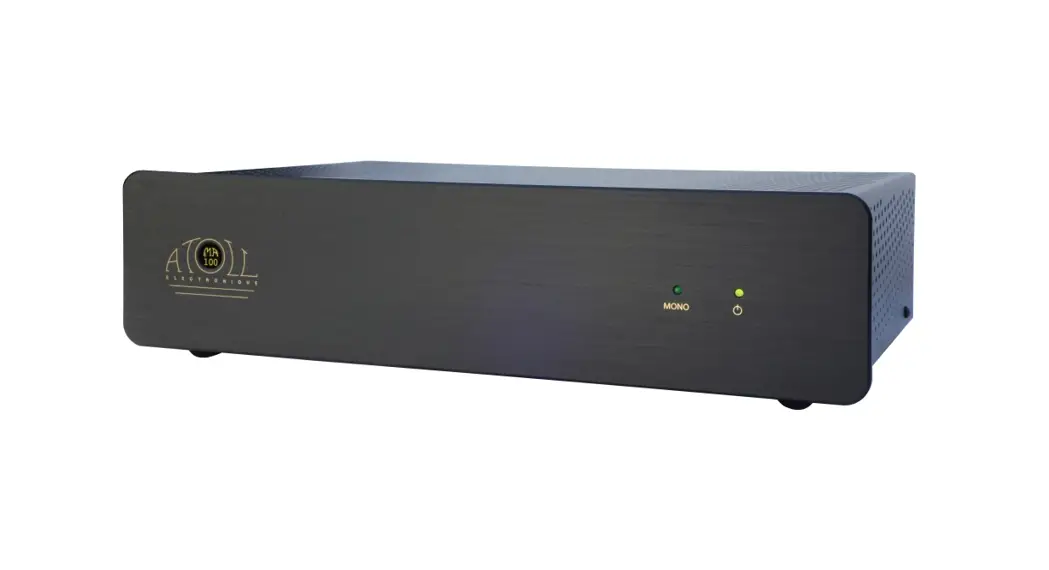 Atoll Ma100 Power Amplifier Owner's Manual