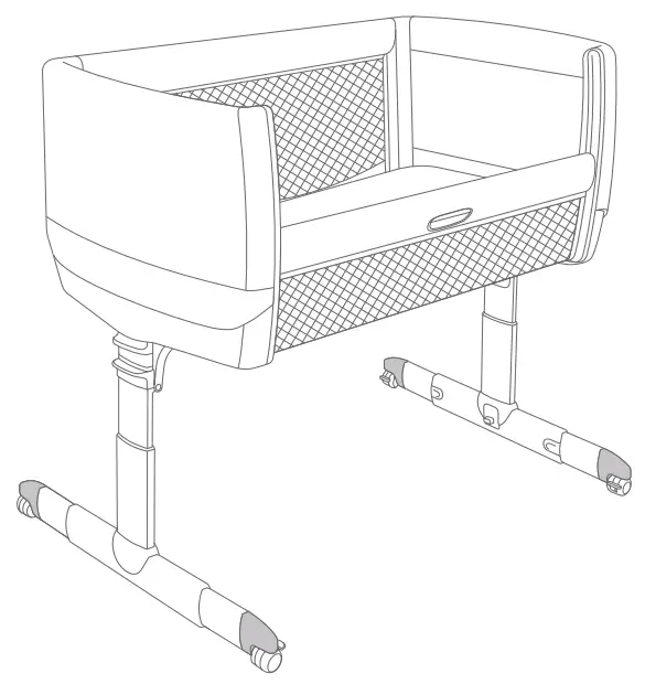 joie Roomie Bedside Crib