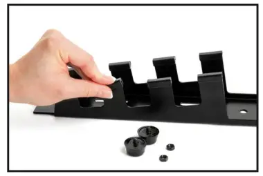 ROCKBOARD Frame 4 XL Mounting Brace for Large Multi-Power Supplies - 3