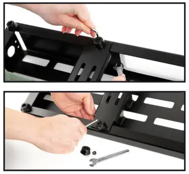 ROCKBOARD Frame 4 XL Mounting Brace for Large Multi-Power Supplies - 5