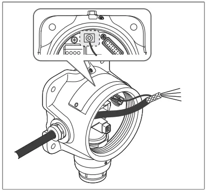 Honeywell Sensepoint XRL Fixed Gas Detector -Ground Connections
