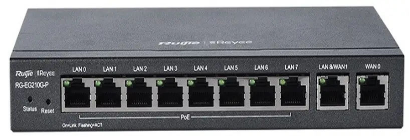 REYEE RG-EG209GS 9-Port Gigabit Cloud Managed SFP Router - Featured Image