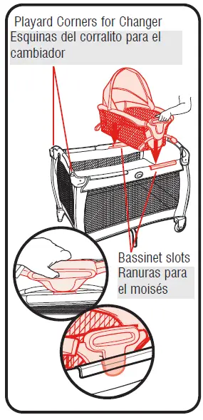 Graco Pack 'n Play Close 2 Baby Bassinet Playard - 43