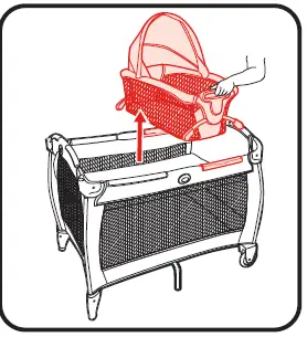 Graco Pack 'n Play Close 2 Baby Bassinet Playard - 44