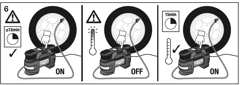 OSRAM TYREinflate OTI830 Large Vehicle Digital Tyre Inflator 12V DC-fig-10
