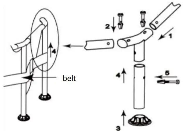 avenli RF-21-CZ2 Round Frame Steel Swimming Pool Set - fig 8