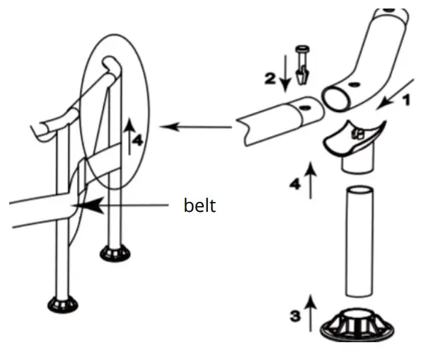 avenli RF-21-CZ2 Round Frame Steel Swimming Pool Set - fig 9