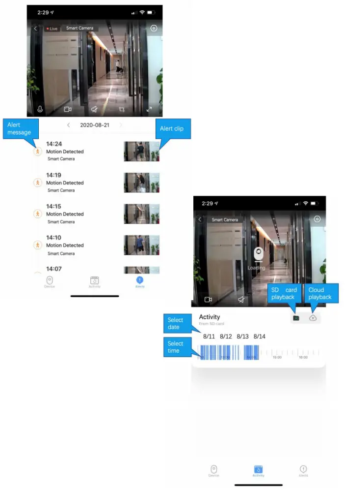 XKYPIN D2 Security Camera Wireless WiFi 1080P - fig8