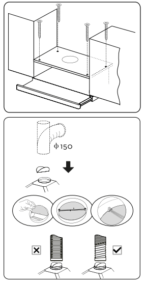 SIGURO SGR-HD-T310B Cooker Hood - fig 3
