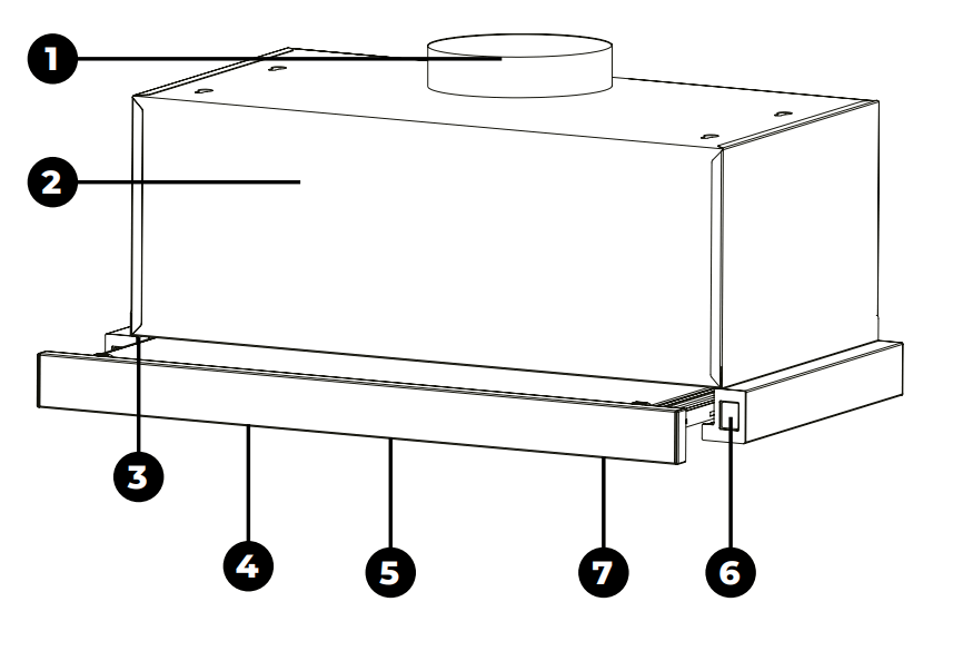SIGURO SGR-HD-T310B Cooker Hood