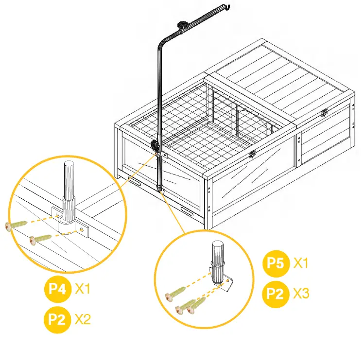 aivituvin AIR 55 Double Bunny Hutch 11