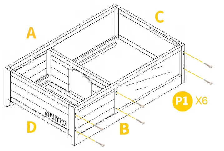 aivituvin AIR 55 Double Bunny Hutch 6