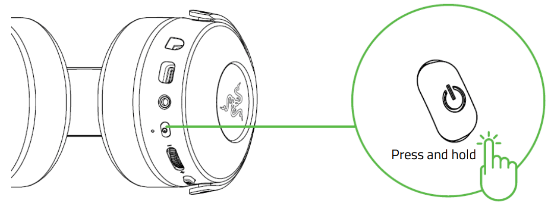 Razer RZ04-0346 Wireless Transceiver Gaming Headset - fig 6
