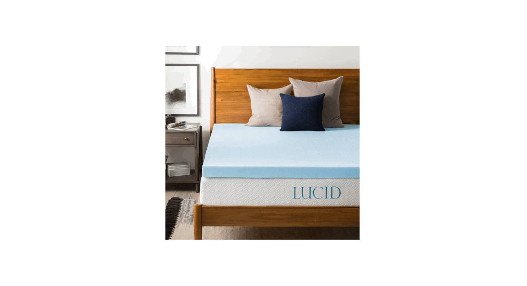 Lucide Lu40ff30gt 4 Inch Gel Memory Foam Mattress Topper User Guide