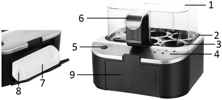 emerio EB-123177.1 Egg Boiler Non Stick Coating 1