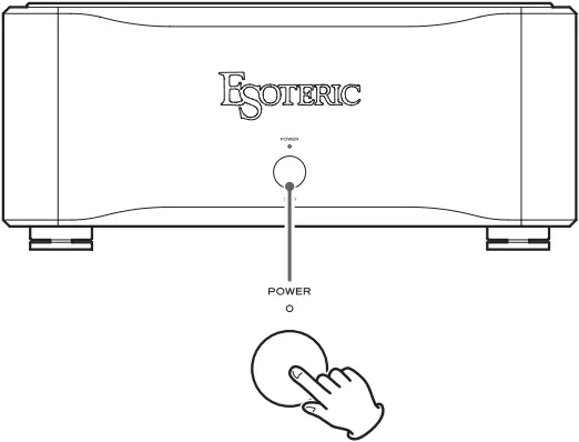 ESOTERIC S-05 - Basic operation 1