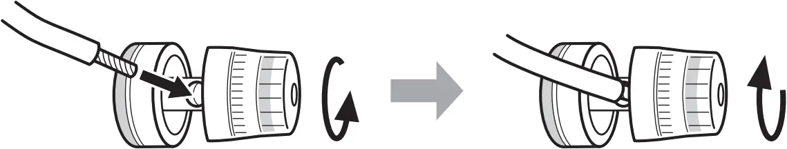 ESOTERIC S-05 - Connecting speakers 1