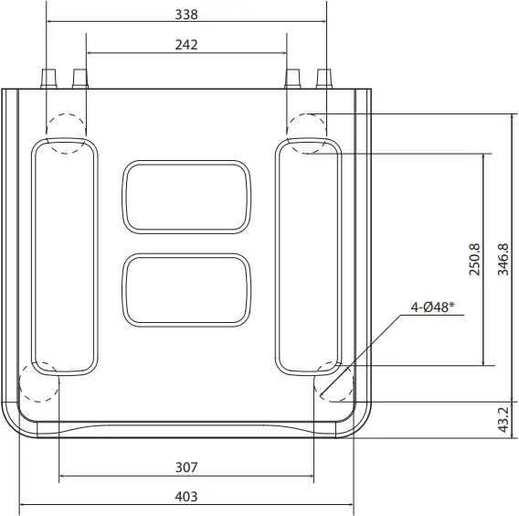 ESOTERIC S-05 - Foot placement diagram