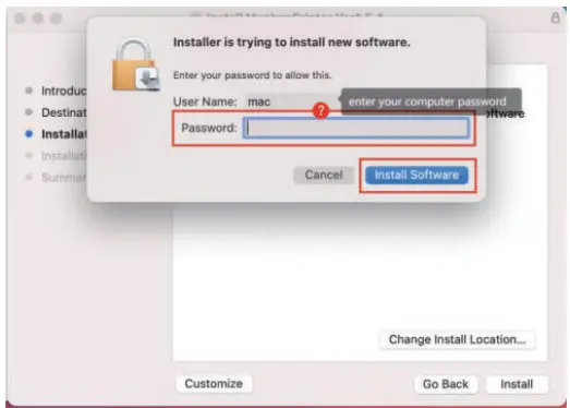 Mac Driver Installation