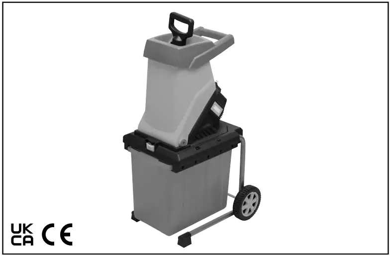 DRAPER 97973 230V RAPID Garden Shredder - Cover