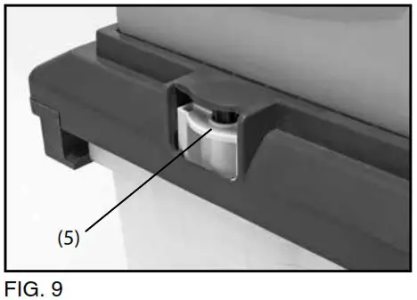 DRAPER 97973 230V RAPID Garden Shredder - OPERATING THE SHREDDER 4