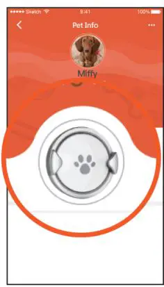 PAWBO iPuppyGo Smart Pet Activity Tracker Installation Guide - Tap on Smart pet activity