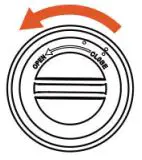 PAWBO iPuppyGo Smart Pet Activity Tracker Installation Guide - Twist counterclockwise