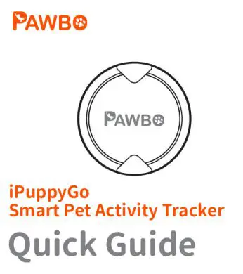 PAWBO iPuppyGo Smart Pet Activity Tracker Installation Guide