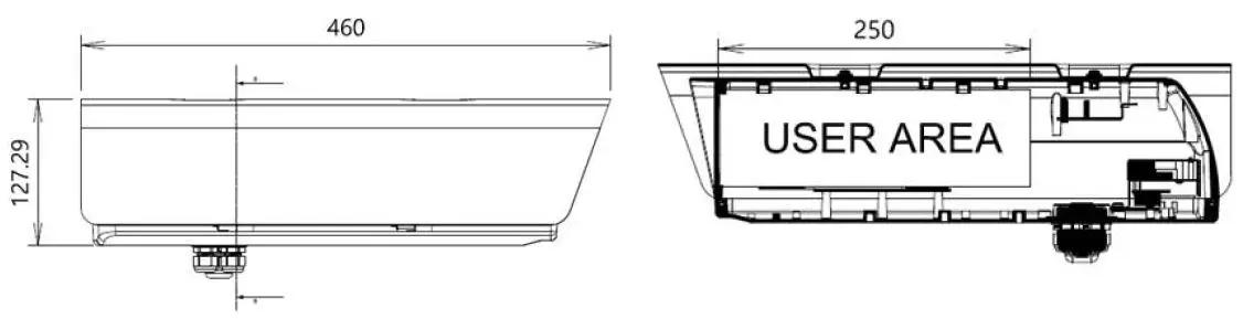 WISENET-SHB-4301HP-Box-Camera-Housing-fig 7