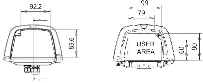 WISENET-SHB-4301HP-Box-Camera-Housing-fig 8