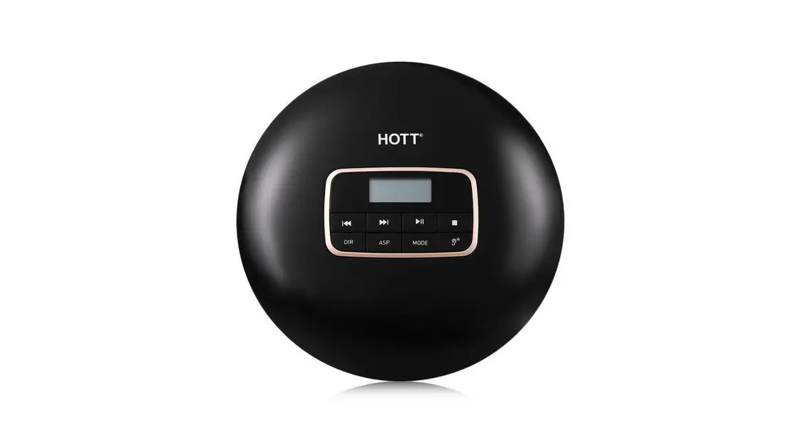 Hott Cd511 Portable Cd Player User Manual