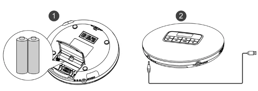 HOTT CD511 Portable CD Player - figure 4