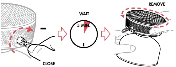 06898 Reactor 1.0L Stove System NC 1 MSR - PACK UP SYSTEM