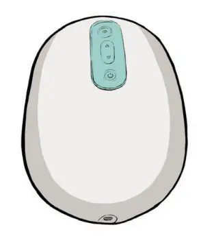 Willow Wearable Breast Pump - lights