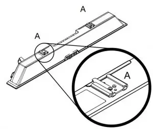 FIG 12 To install the soundbar on a wall