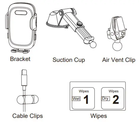 YRU C126 Universal Car Phone Holder -FIGURE 13