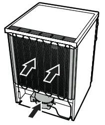 LIEBHERR Beverage Cooler- CAUTION 2