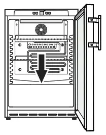 LIEBHERR Beverage Cooler- CAUTION 3