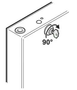 LIEBHERR Beverage Cooler- Changing over door10