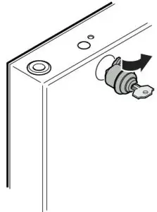 LIEBHERR Beverage Cooler- Changing over door11