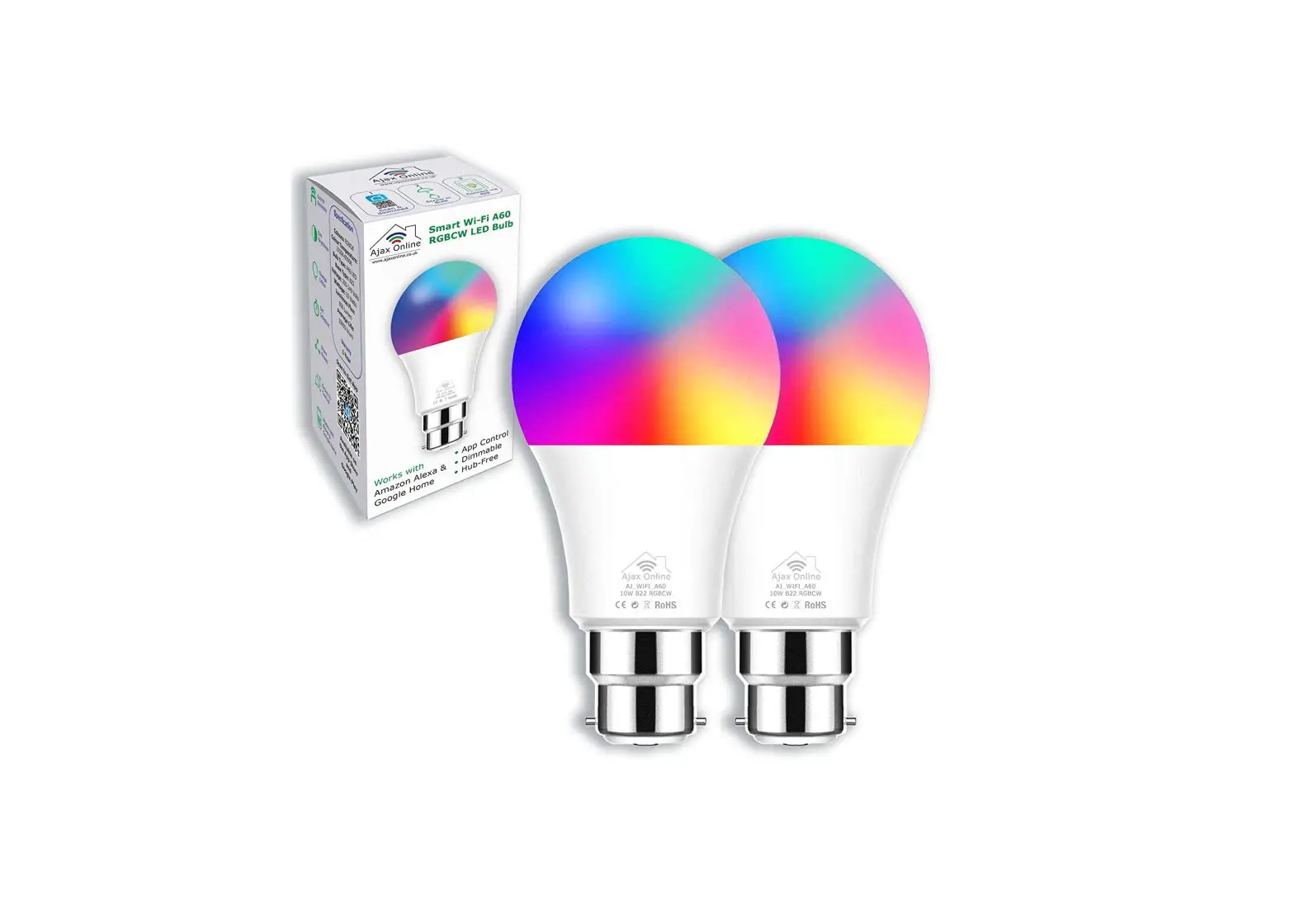 Ajax Online Smart Wifi Bulb Instructions