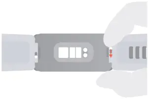 Removing the wristband