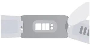 Installing the wristband