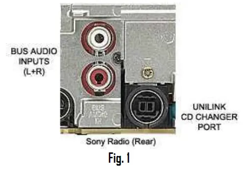 DISCOUNT CAR STEREO AAI-SONY Multi-Aux Adapter for Sony CD Changer Control Radios fig 1