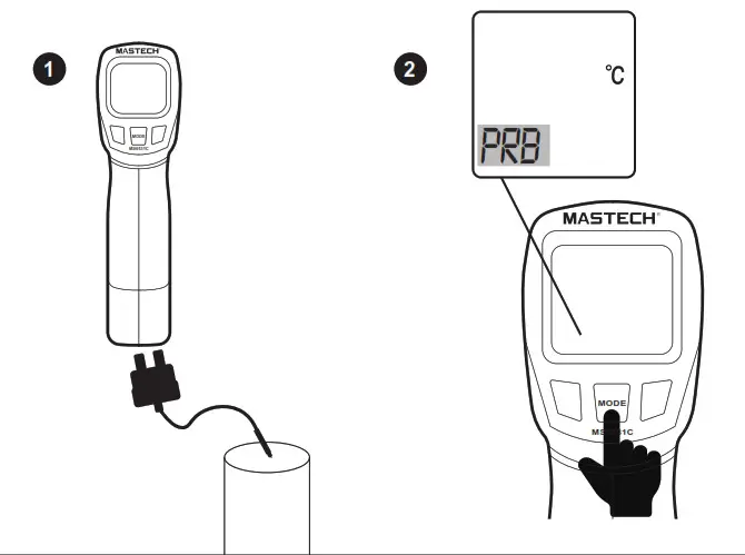 MASTECH MS6531B Infrared Thermometer- 5