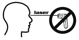 MASTECH MS6531B Infrared Thermometer- Laser radiation